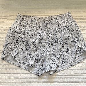 Athleta Black and White Athletic Shorts